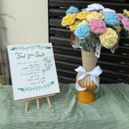 Traubogen Blumen wiederverwenden: Von der Trauung zur Feier